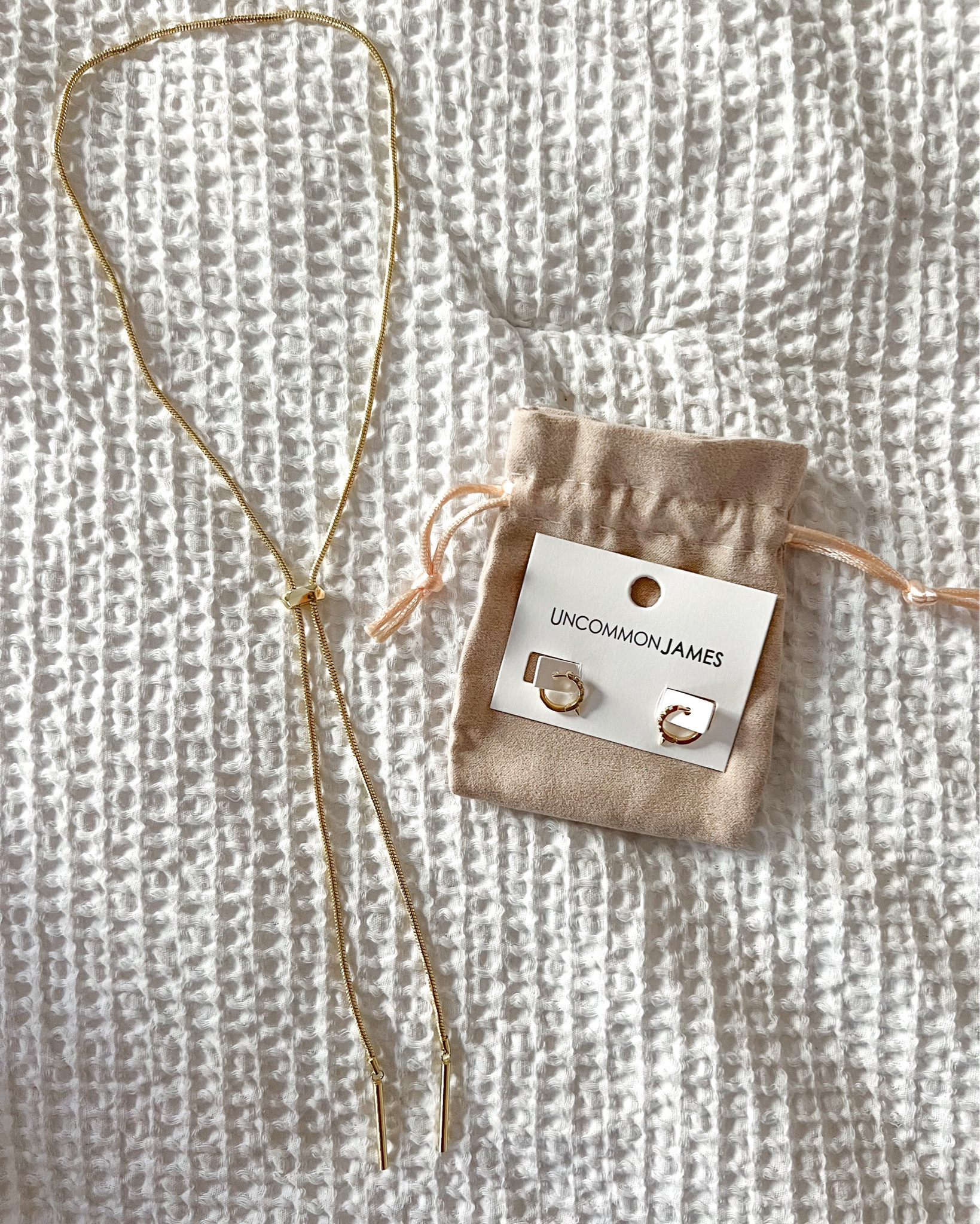I have been looking for a lariat necklace + I love how simple this one is! And I just had to add these huggies to the cart as well!

#LTKFindsUnder50 #LTKSaleAlert #LTKStyleTip