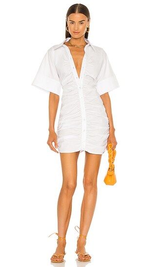 Melissa Mini Dress in White | Revolve Clothing (Global)