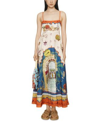 Linen Surrealist Sundress | Bloomingdale's (US)
