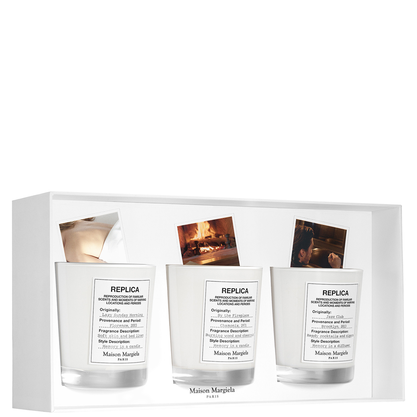 Maison Margiela Replica Candle Trio Set 165g (Worth £165) | LOOKFANTASTIC | Look Fantastic (UK)