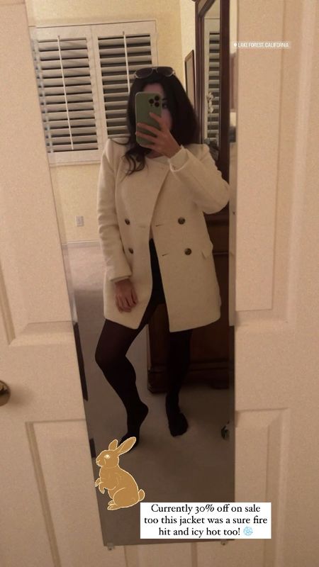 Hey boo’s! Happy holidays to you! This petit coat in cream sure came in today at my blogger babes event with all kinds of amazing women who also blog too! It was a total hit and on sale too! It’s now 50% off! 

#LTKunder100 #LTKHoliday #LTKsalealert