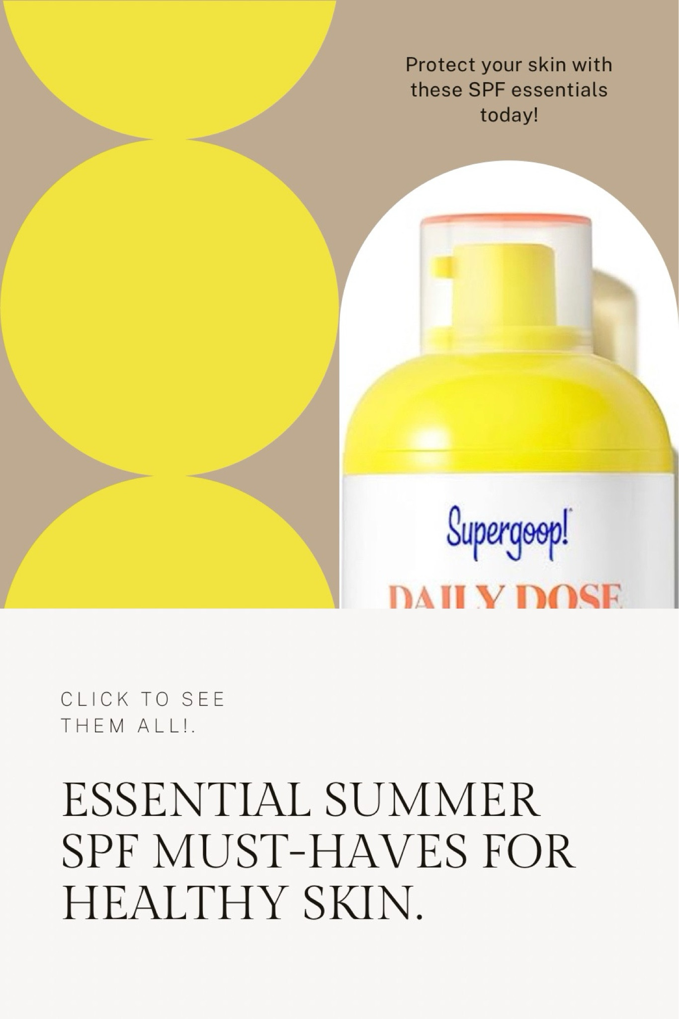 Don’t skimp on good SPF skincare!

#LTKBeauty #LTKSwim #LTKFindsUnder100