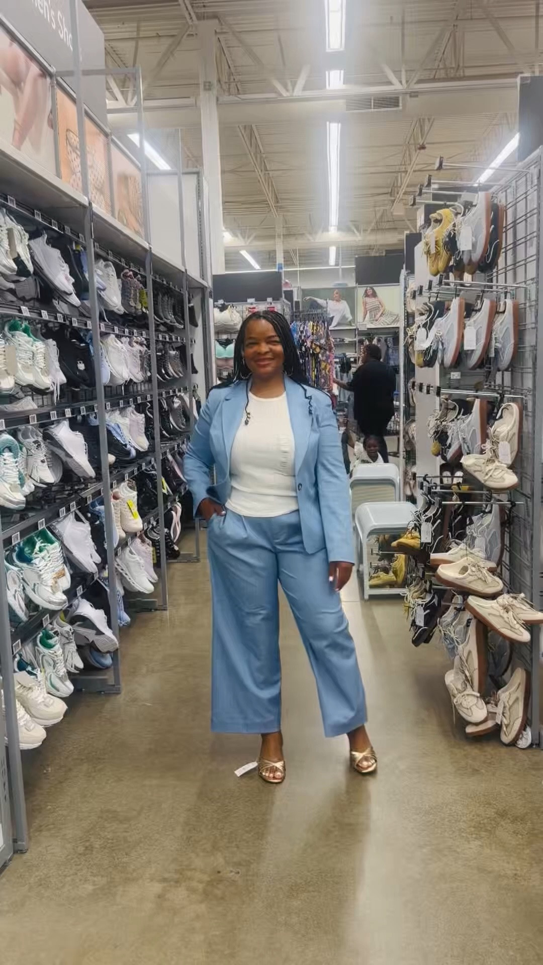 This Free Assembly blazer and pants set came together so cute. Easy to dress up with heels or wear more casual. I’m wearing a medium.

#LTKOver40 #LTKPlusSize #LTKMidsize