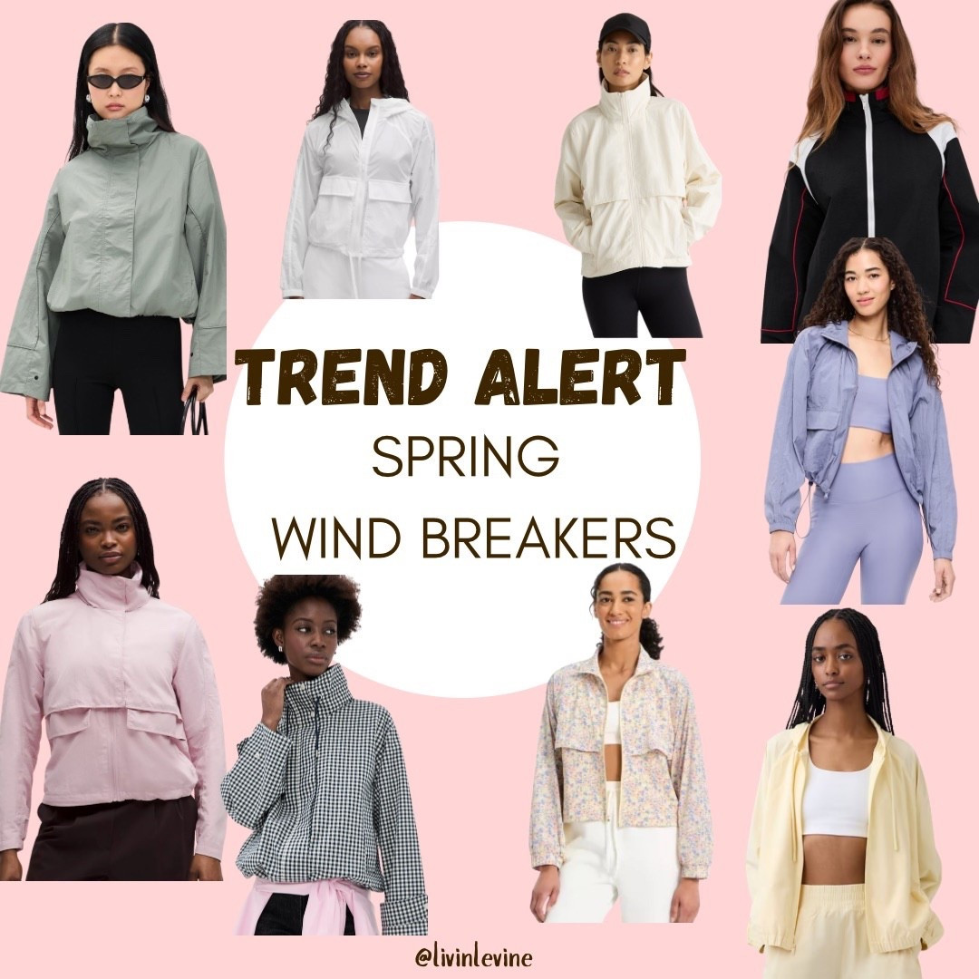 Spring trend alert - 
Been seeing various styles of windbreakers and anoraks. They are lightweight so easy to wear now as a top under a jacket 

#LTKOver40