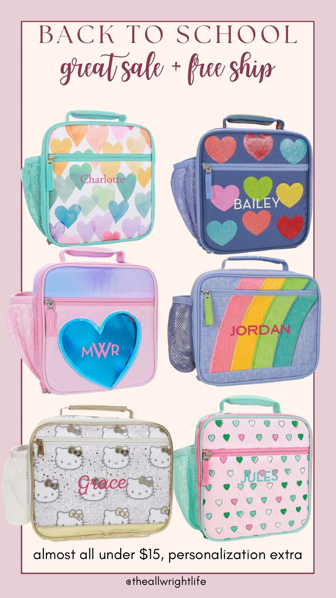 Back to school lunch boxes for under $15 with free shipping! Low stock so purchase quickly 




#LTKKids #LTKFamily