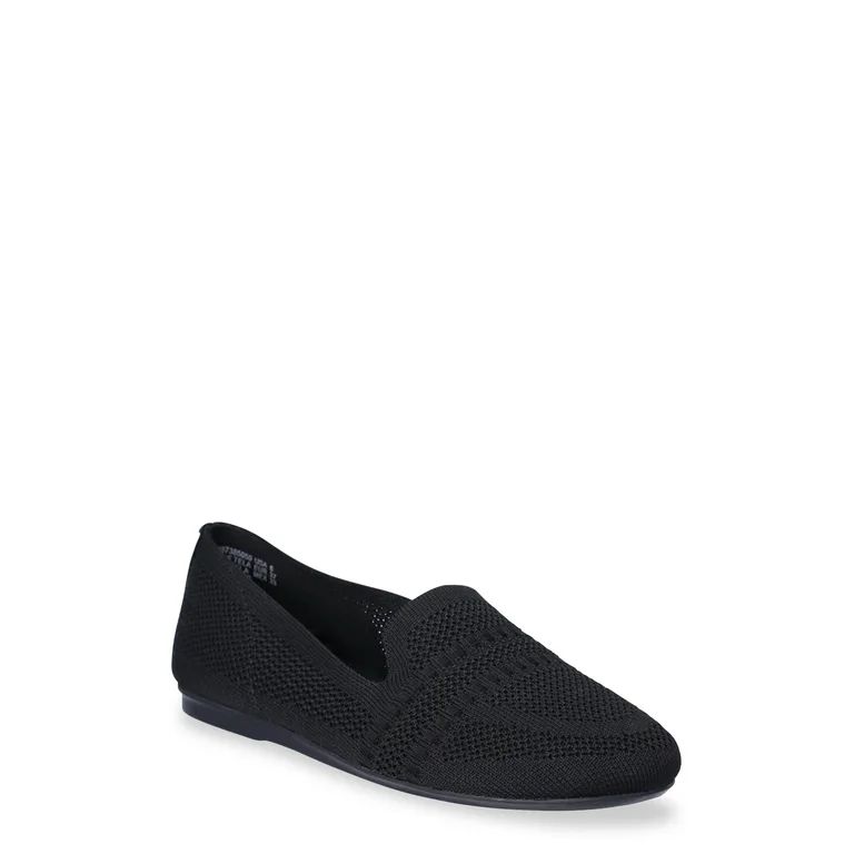 Time and Tru Women's Knit Loafer | Walmart (US)