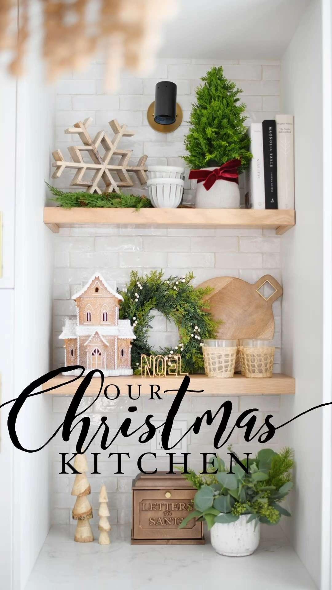 A few Christmas kitchen details.

Christmas Home | Christmas Decor | Christmas Ornament | Christmas Garland | Gingerbread House | Wreath

#LTKHoliday #LTKHome 
 

 #LTKSaleAlert #LTKFindsUnder50 #LTKFindsUnder100