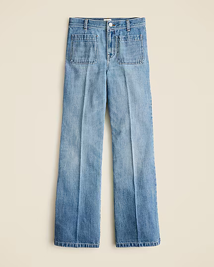 Rouje X J.Crew Marin high-rise flare jean | J. Crew US