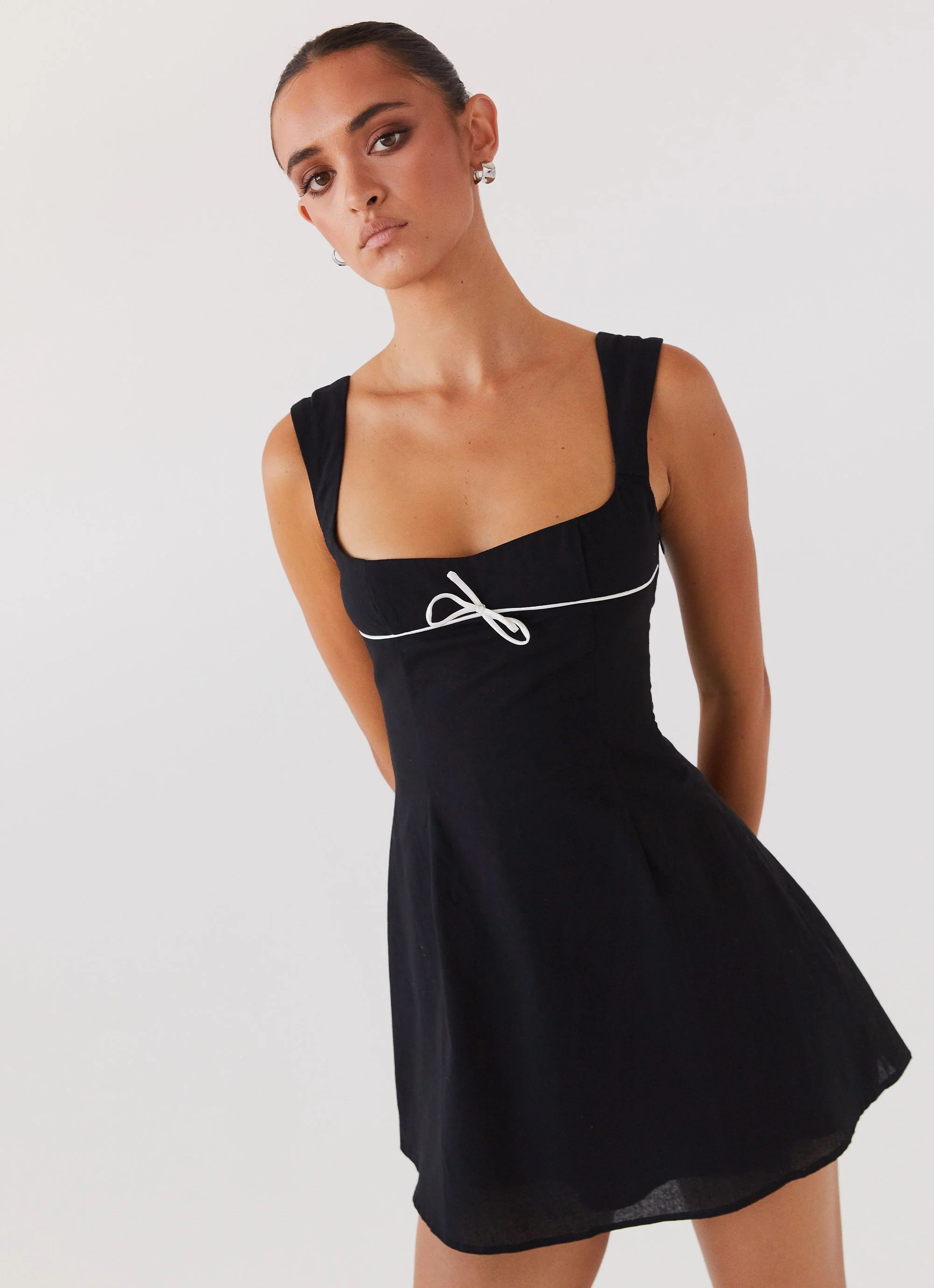 Peppermayo Exclusive -  Cadence Mini Dress - Black | Peppermayo (Global)
