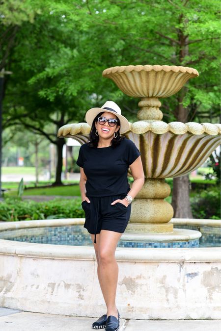 My go to vacation look!🤍

Vacation outfit inspo. Resort wear. Fedora. Casual summer outfit.

#LTKfindsunder50 #LTKstyletip #LTKSeasonal