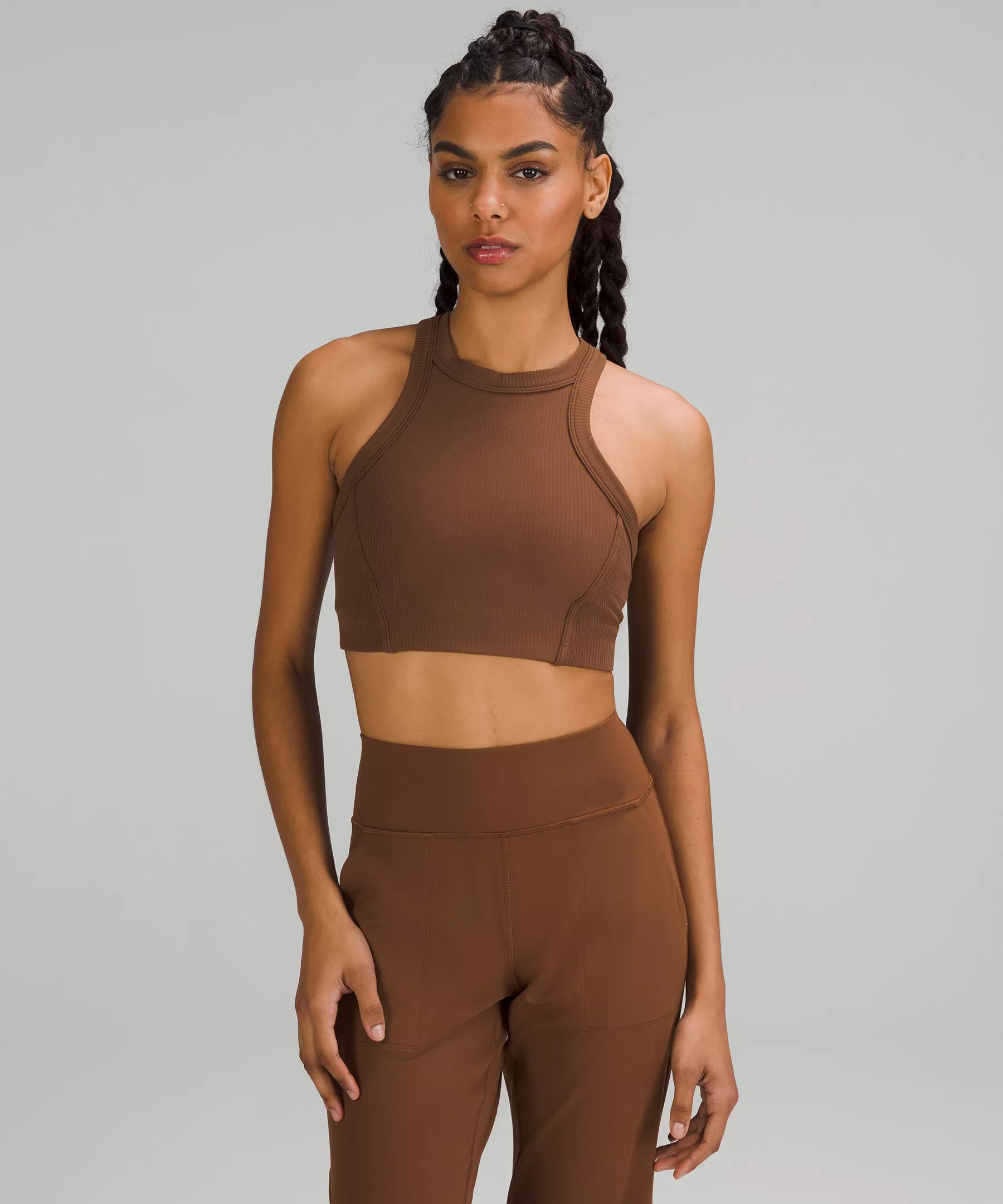 Ribbed Nulu High-Neck Yoga Bra | lululemon (CA)