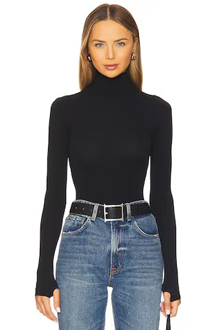 Commando Ballet Body Turtleneck Bodysuit in Black from Revolve.com | Revolve Clothing (Global)