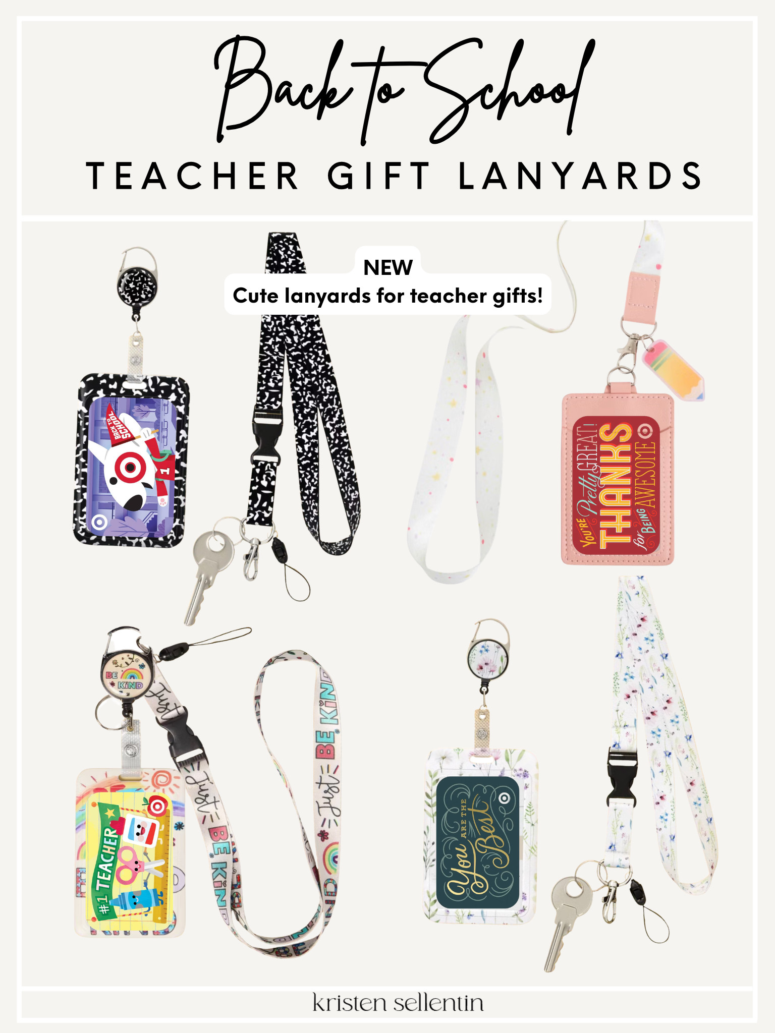 Back to School Teacher Gift Lanyards at Target & Walmart #backtoschool #teachergift

#LTKmomlife #LTKSeasonal #LTKKids