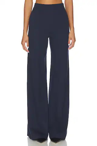 Ripley Rader Ponte Knit Wide Leg Pant in Navy from Revolve.com | Revolve Clothing (Global)