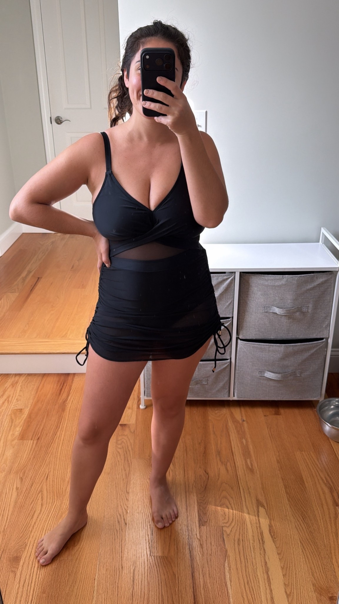 Black one piece swimsuit with sheer mini skirt built in! 

#black #swimsuit #swim #vneck #womens #womensstyle #womensfashion #summer #vacation #vacationoutfit #beach #pool #swimwear #trendyswim #postpartum #postpartummom #postpartumswim #blackswim #amazon #amazonfind #amazonfashion #onepiece #onepieceswim #tummycontrol #ltkfind #ltkmom #mom #momfashion 

#LTKSeasonal #LTKmomlife #LTKTravel