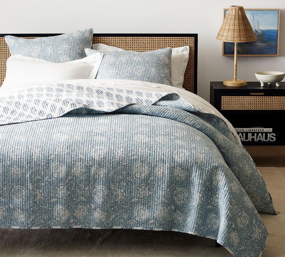 Sloan Voile Reversible Quilt | Pottery Barn (US)