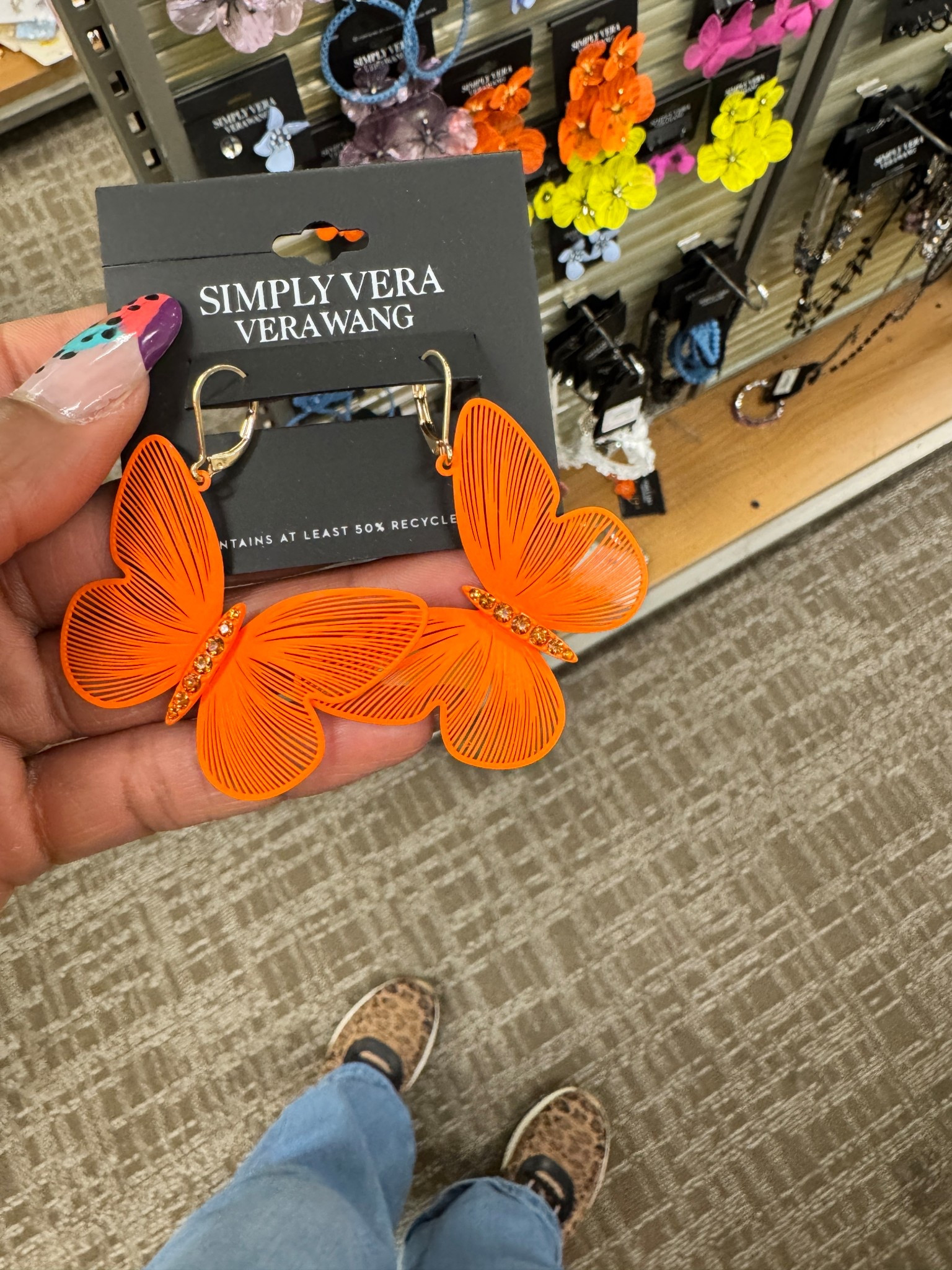 I purchased these butterfly earrings in pink and orange for a friend who absolutely loves butterflies. They had a variety of colors in stock. They are currently on sale!  🦋 

#LTKSaleAlert