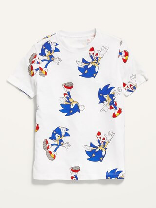 Sonic The Hedgehog™ Gender-Neutral Tee For Kids | Old Navy (US)