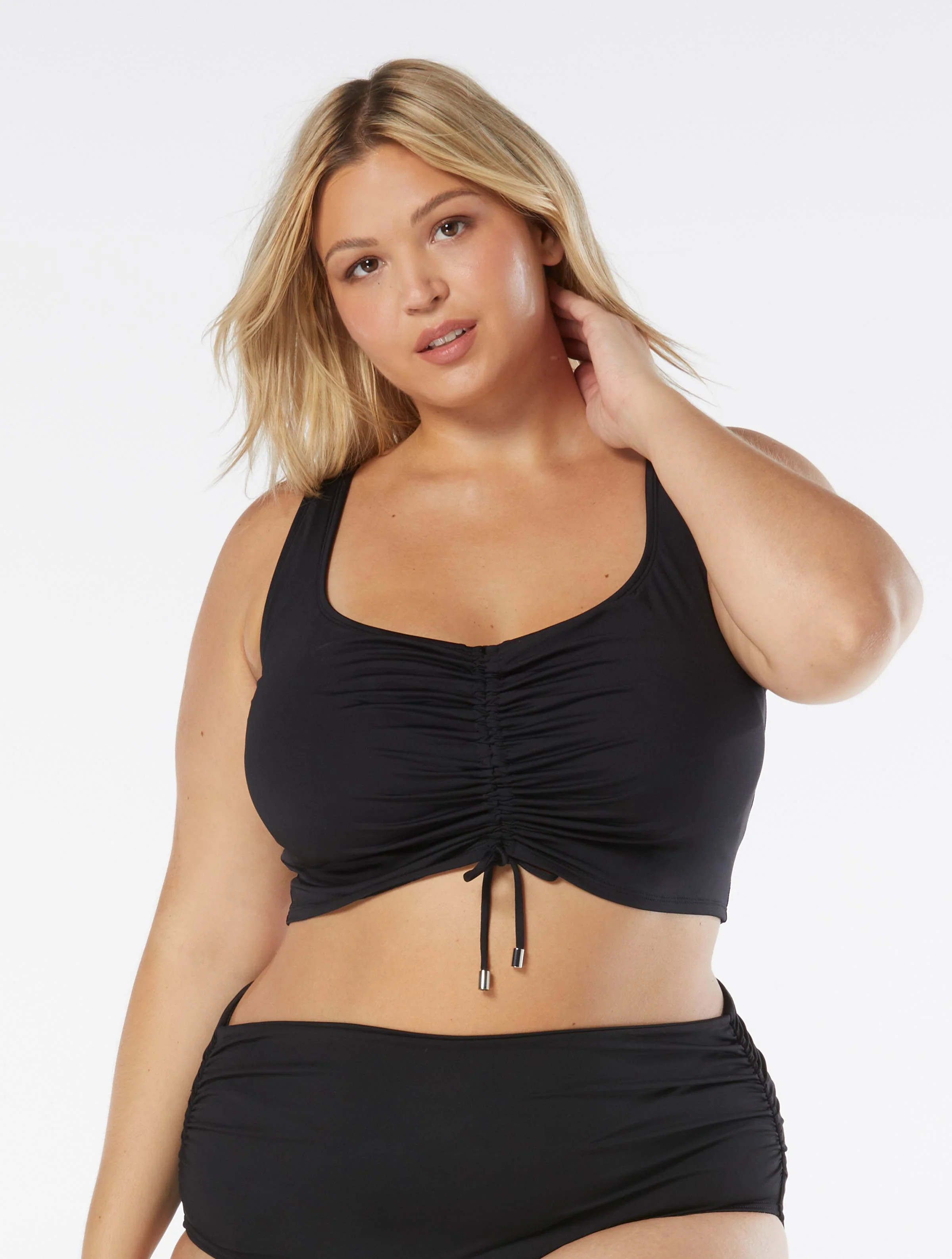 Coco Reef Elevate Bra Sized Shirred Underwire Bikini Top - Classic Sol | Beach2Ocean