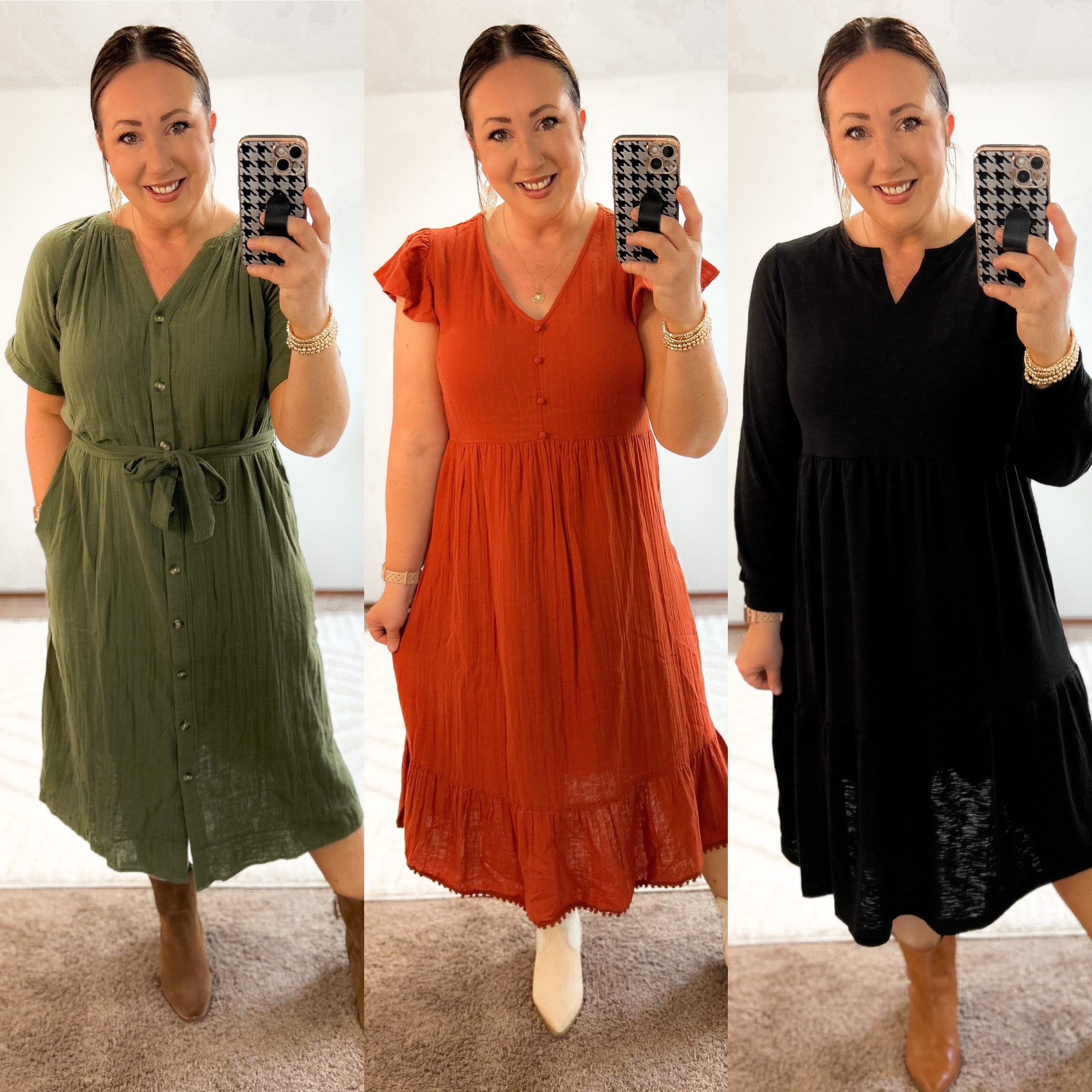 green emerald velvet dress Time and Tru Women's T-Shirt Dress with Short Sleeves (US, Alpha, X-Small,  Regular, Regular, Coral Tie) at Amazon Women's Clothing store main image 0