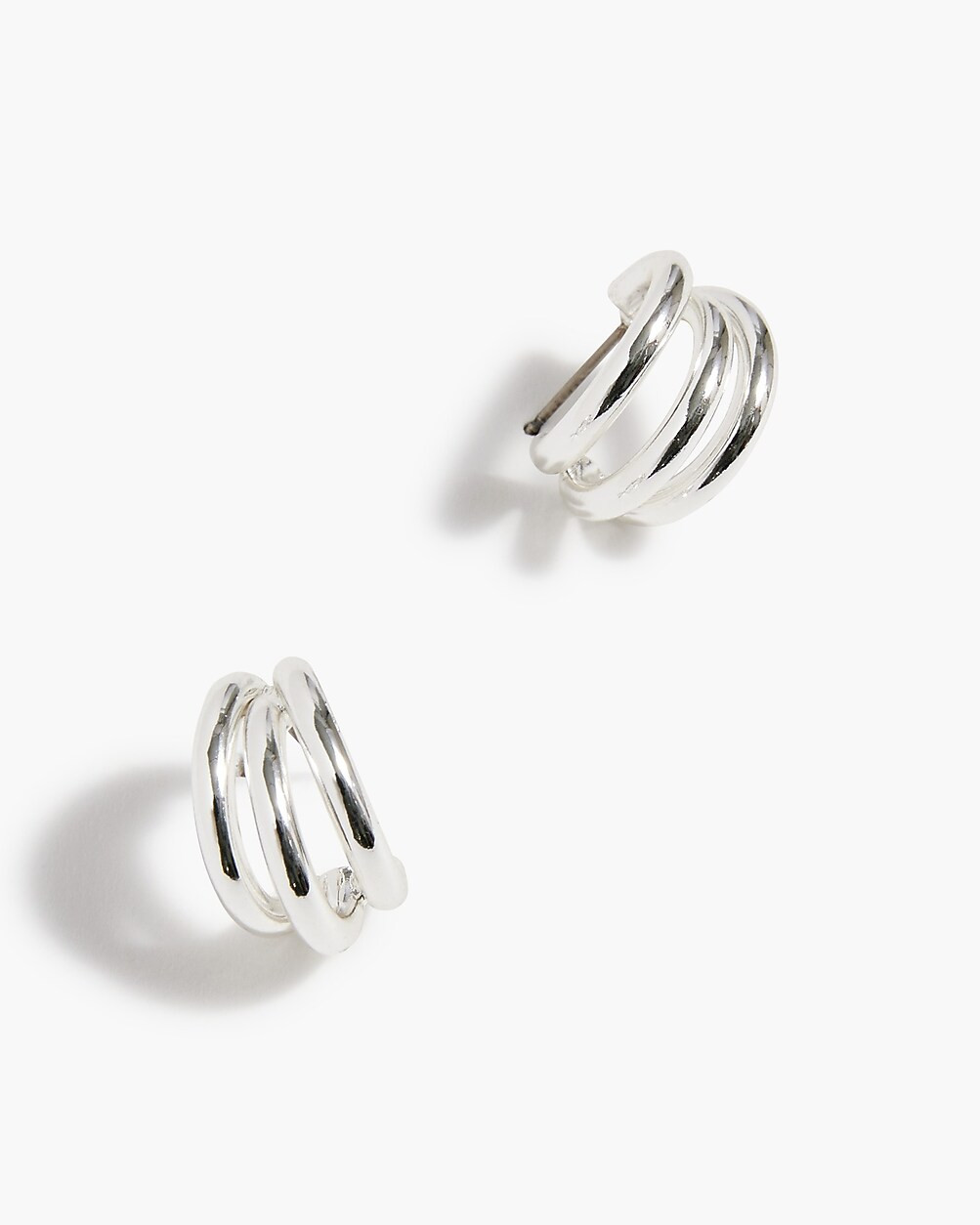 Triple-hoop earrings | J.Crew Factory