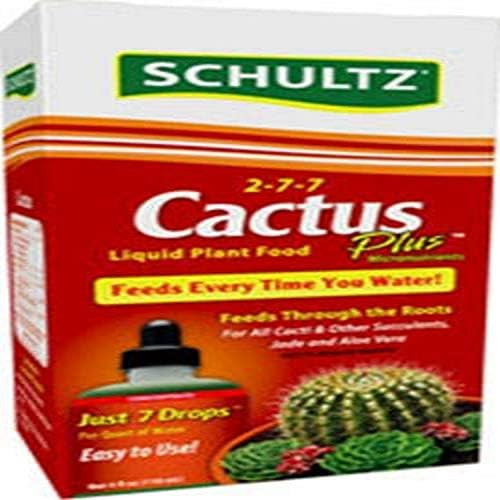 Schultz Cactus Plus Liquid Plant Food 2-7-7, 4 oz | Amazon (CA)