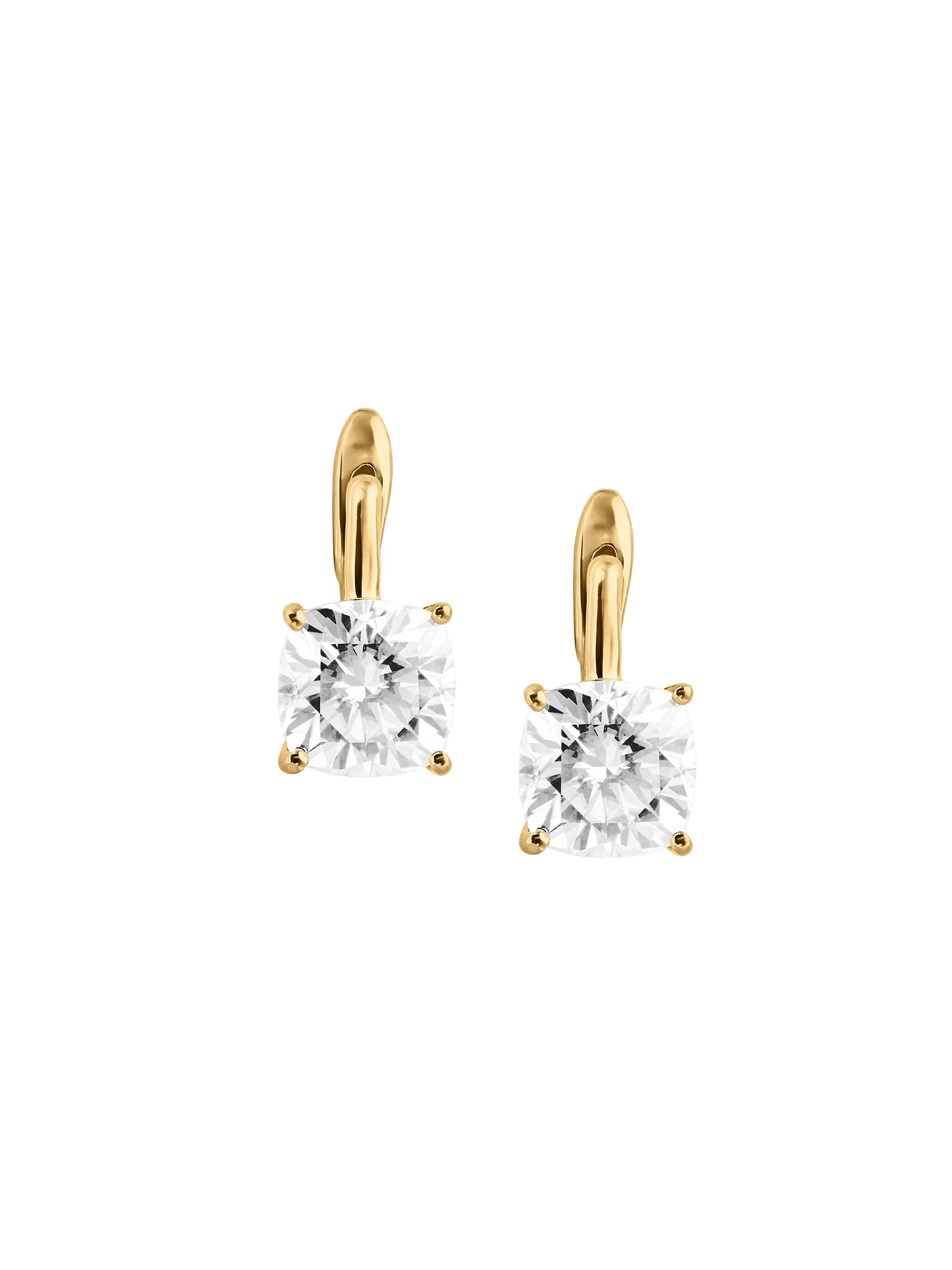PORTER CUSHION-CUT EARRINGS IN MOISSANITE | Dorsey