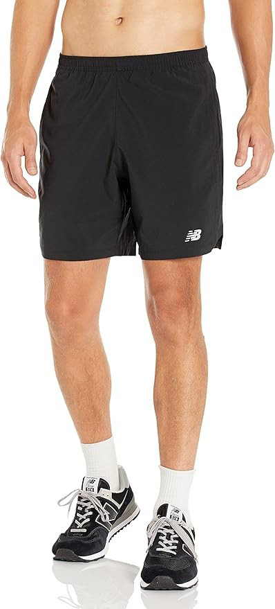 New Balance Men's Accelerate 7 Inch Short, Black , Medium at Amazon Men’s Clothing store | Amazon (US)