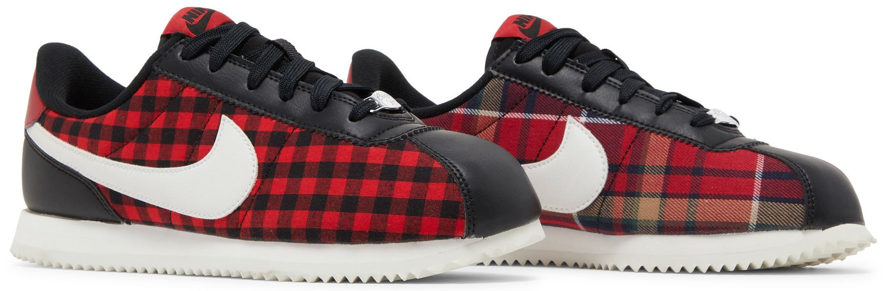Cortez Basic TXT SE GS 'Plaid' | GOAT