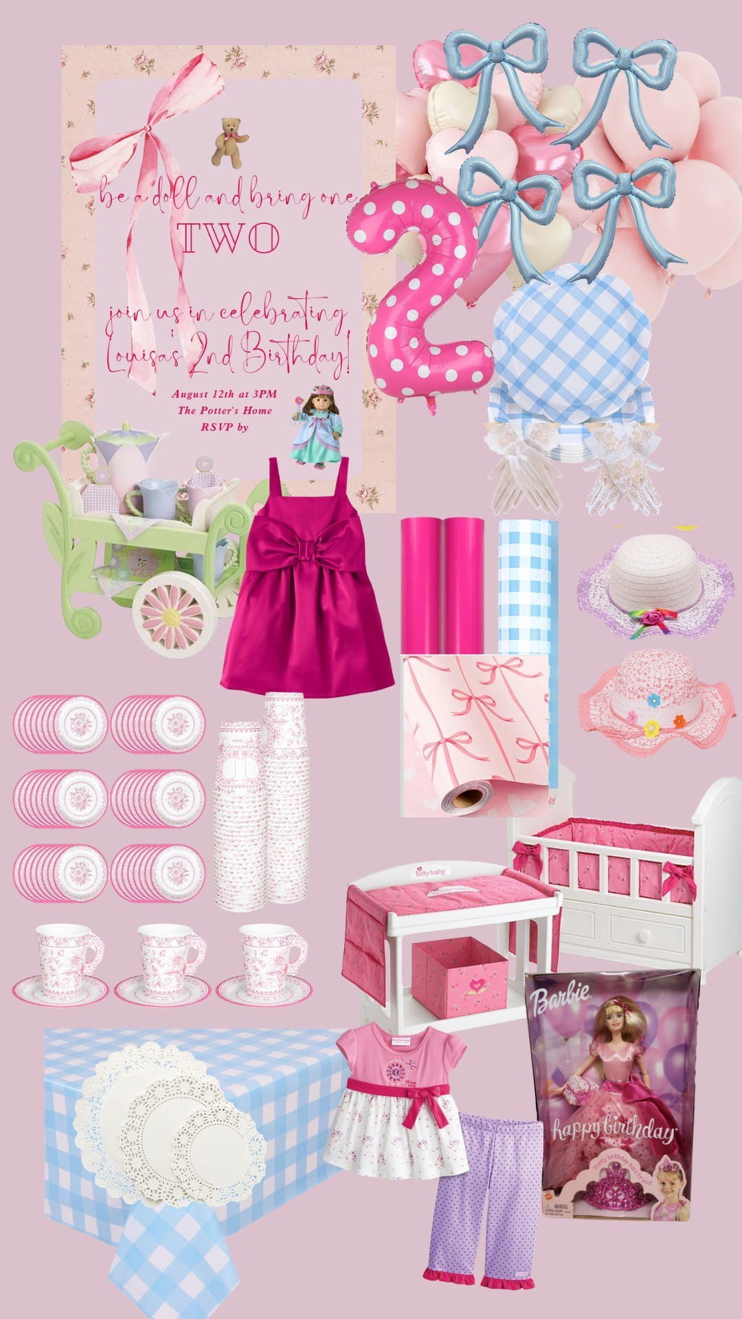 Be a doll and bring one TWO! My daughter's second Birthday theme 🥀

#LTKBaby #LTKKids #LTKmomlife