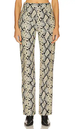 Le Faux Snakeskin Pant | Revolve Clothing (Global)