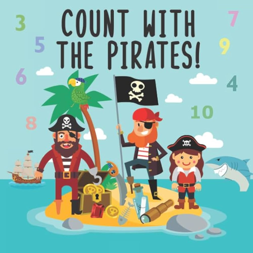 Count With The Pirates!: A Fun Adding Up Book For 2-4 Year Olds | Amazon (US)