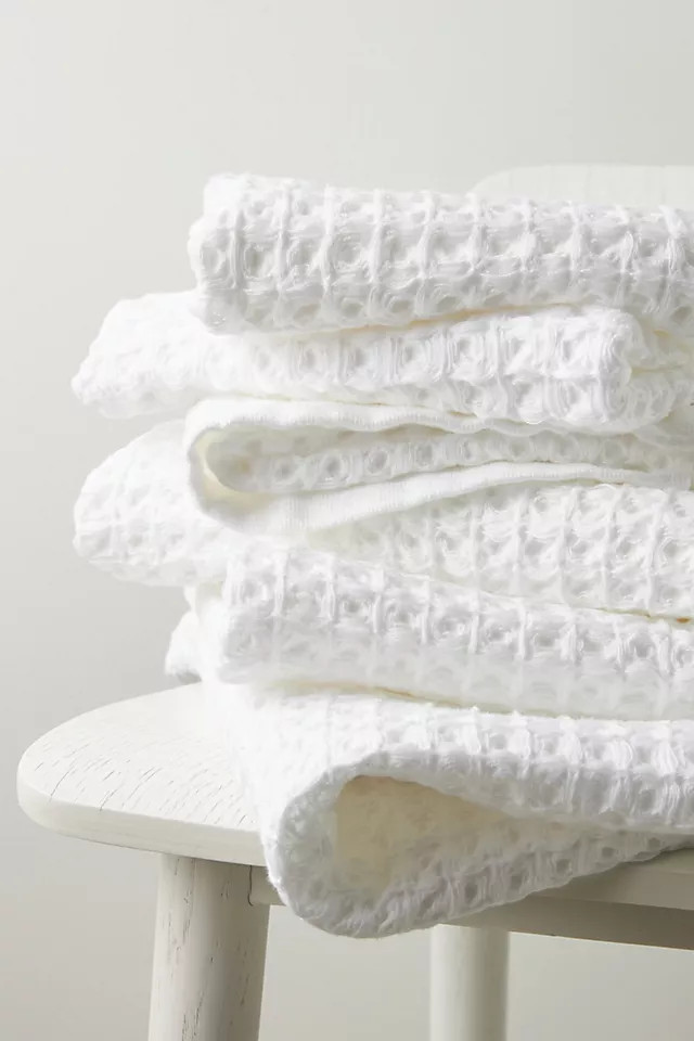 Slowtide Guild Waffle Bath Towel Collection | Anthropologie (US)