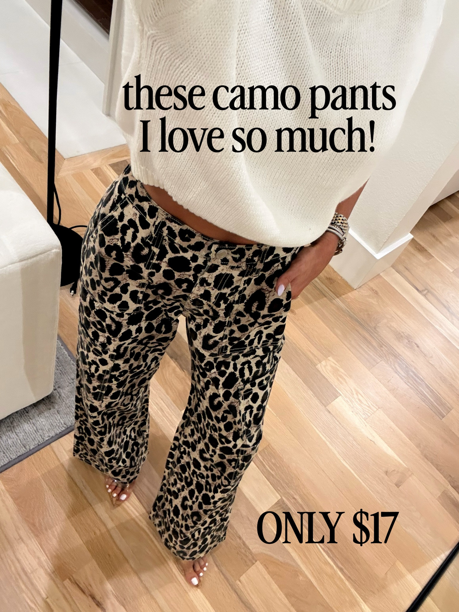 The best AFFORDABLE leopard pants cargo wide leg style fit petites size xxs fall outfit

#LTKPetite #LTKootd #LTKSaleAlert