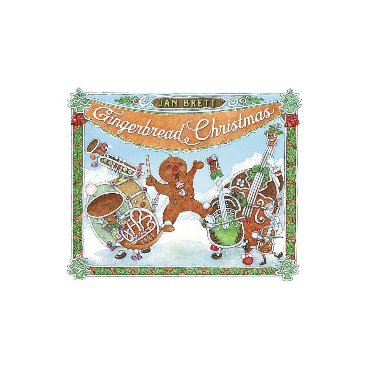 Gingerbread Christmas - by Jan Brett | Target