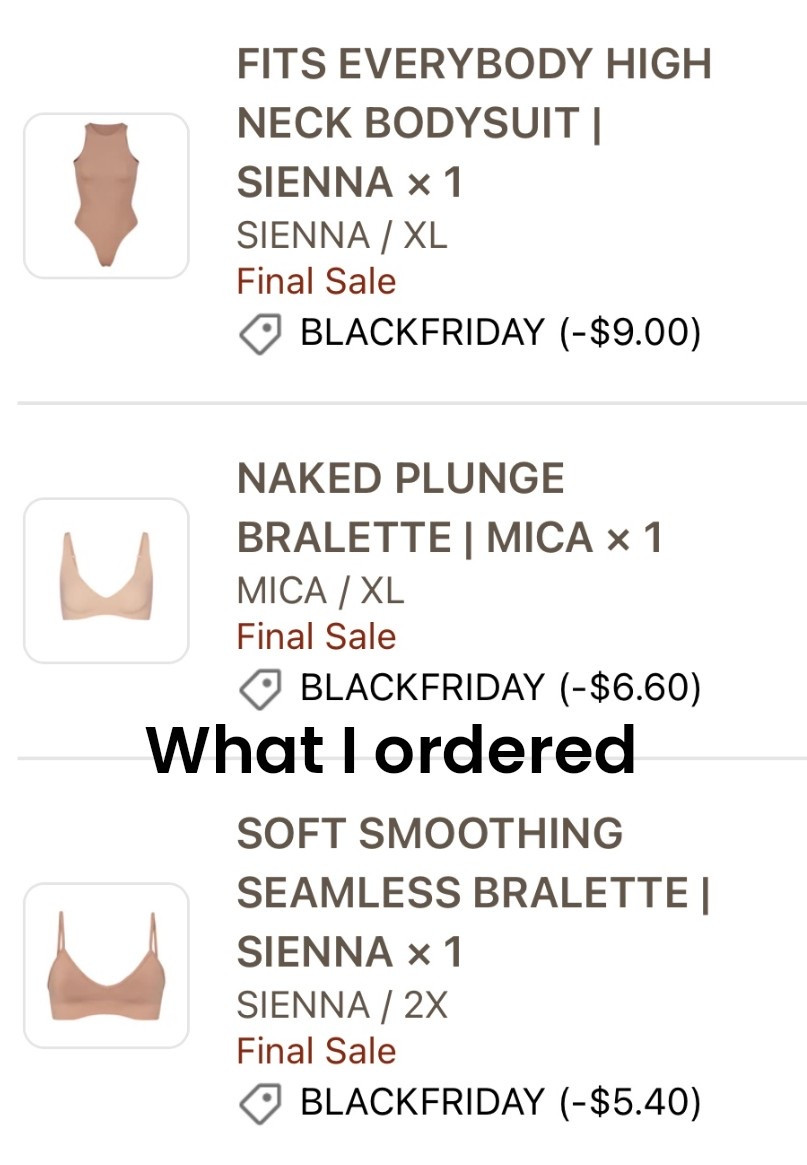 What I ordered from the skims BF sale!

Skims sale // black friday sale // skims

#LTKCyberWeek #LTKFindsUnder50 #LTKSaleAlert