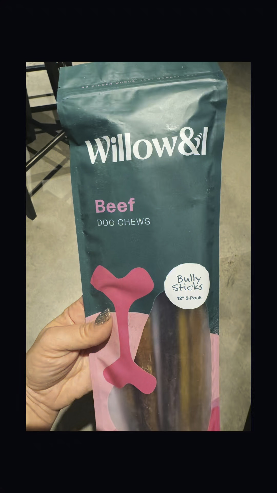

Who else loves to spoil their fur babies?!

I absolutely love this brand for my pups! Willow & I is a woman-owned company that makes this 100% natural dog chews that my animals all come running for… even the cat! 

These come in 6” or 12” sticks and are made from only one ingredient - 100% grass fed beef. This makes them healthy, low odor, and a fun treat that they can chew on for hours! 

No gimmicks, no fillers, no worries… just pure goodness for my pets! Sign me up.
#dogchews #allnatural #womanowned #grassfedbeef
