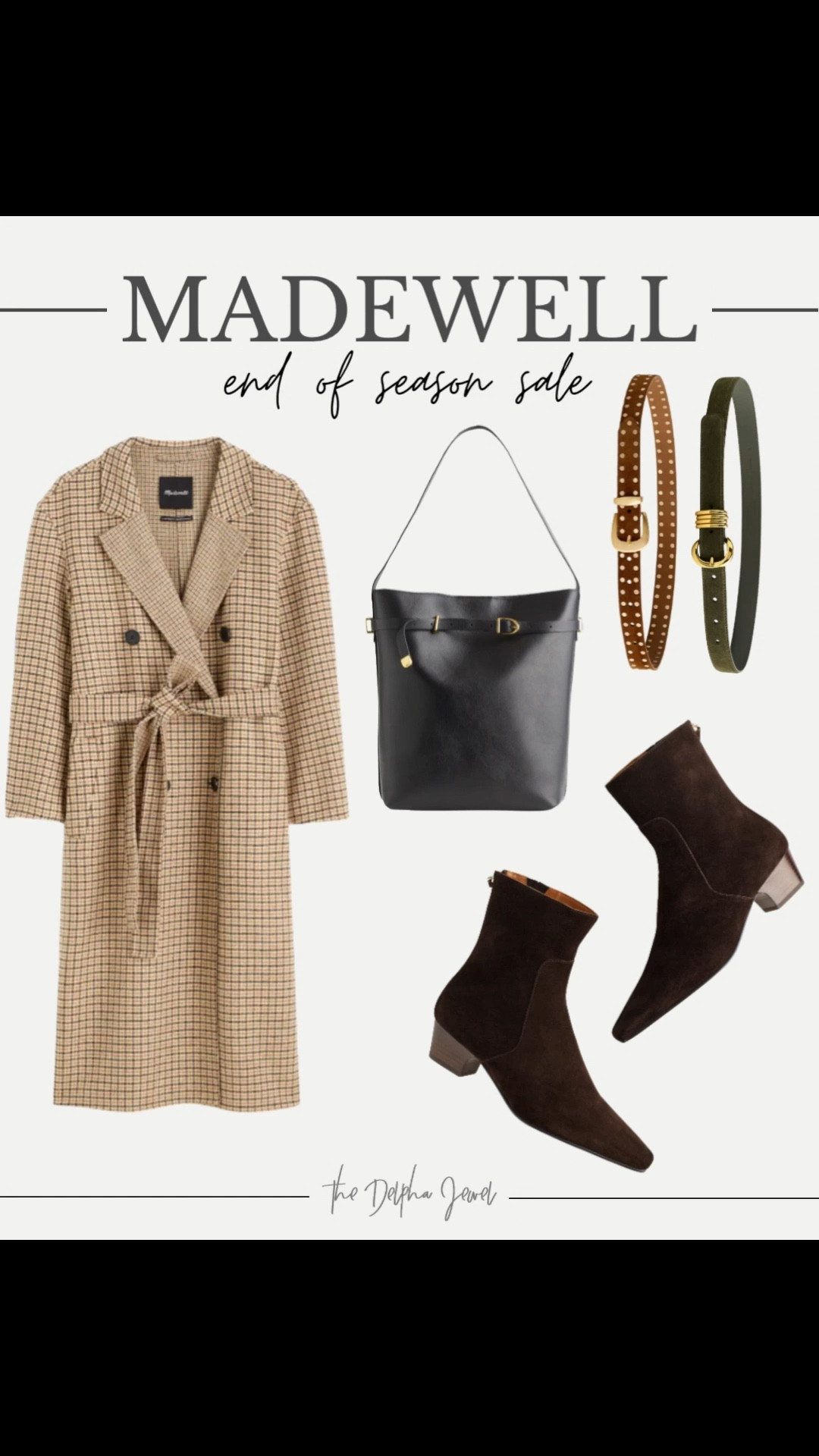 Madewell end of season sale! 40% off with code NEWYEAR

Madewell has such staple pieces - a chic winter coat, leather bag and high quality boots are even better when you get them on sale!  

#LTKSaleAlert #LTKMidsize #LTKOver40