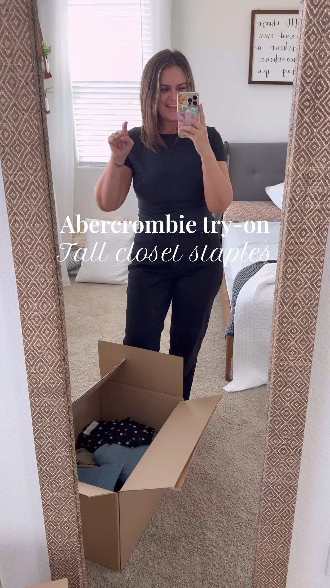 Abercrombie try on, fall must haves
Code DENIMAF to save on top of the sale!

Coat, large (if in between, size down)
Tops, large
Sweatshirt, large
Denim jacket, large but need a medium 
Jeans, 31 (could size up in 90s straight)
Belt, l/xl

Trench coat, lightweight coat, fall fashion, size 12, size 14, midsize, elevated basics, fall outfit, jeans, closet staples, fall transition

#LTKMidsize #LTKSaleAlert #LTKFindsUnder100