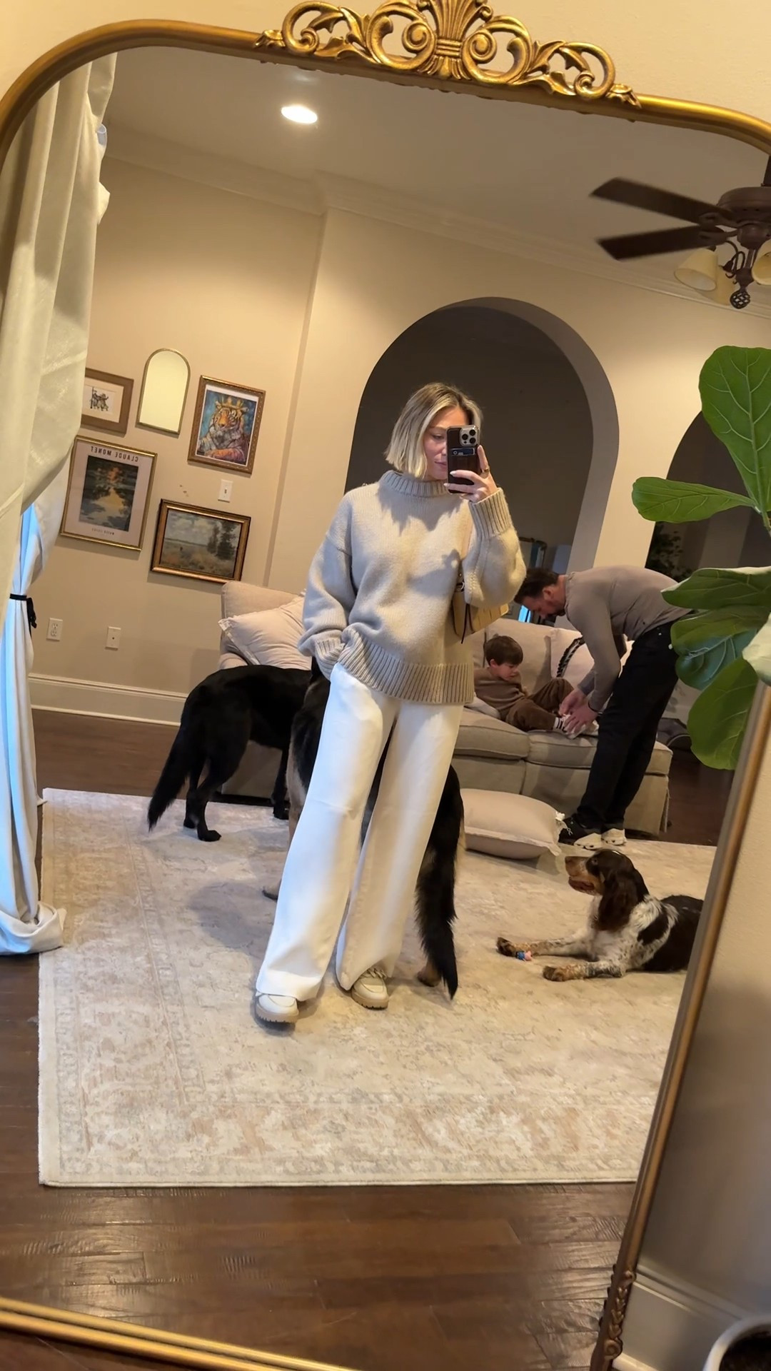 Perfect monochrome look #dinnetoutfit #easyfits #comfortablefits 

#LTKPetite #LTKSeasonal #LTKootd