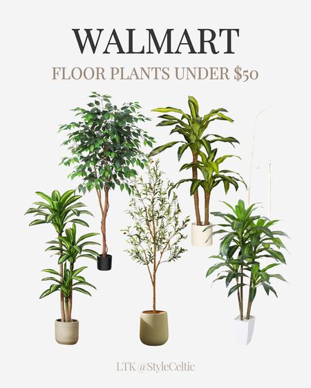 Walmart Floor Plants Under $50 !
.
.
Walmart finds, Walmart sale, floor plants, faux plants, fake plants, 6ft plants, fake trees, indoor plants, outdoor plants, home decor, Walmart home decor, Walmart home, under $50, potted plants, living room decor, dining room decor, office decor, bedroom decor

#LTKFindsUnder50 #LTKSaleAlert #LTKHome