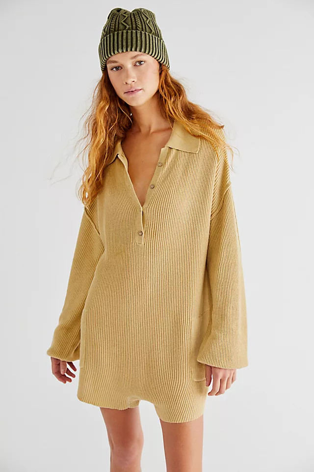 Picnic Sweater Romper | Free People (Global - UK&FR Excluded)