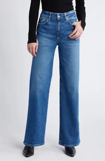 PAIGE Sasha High Waist Leg Jeans | Nordstrom | Nordstrom