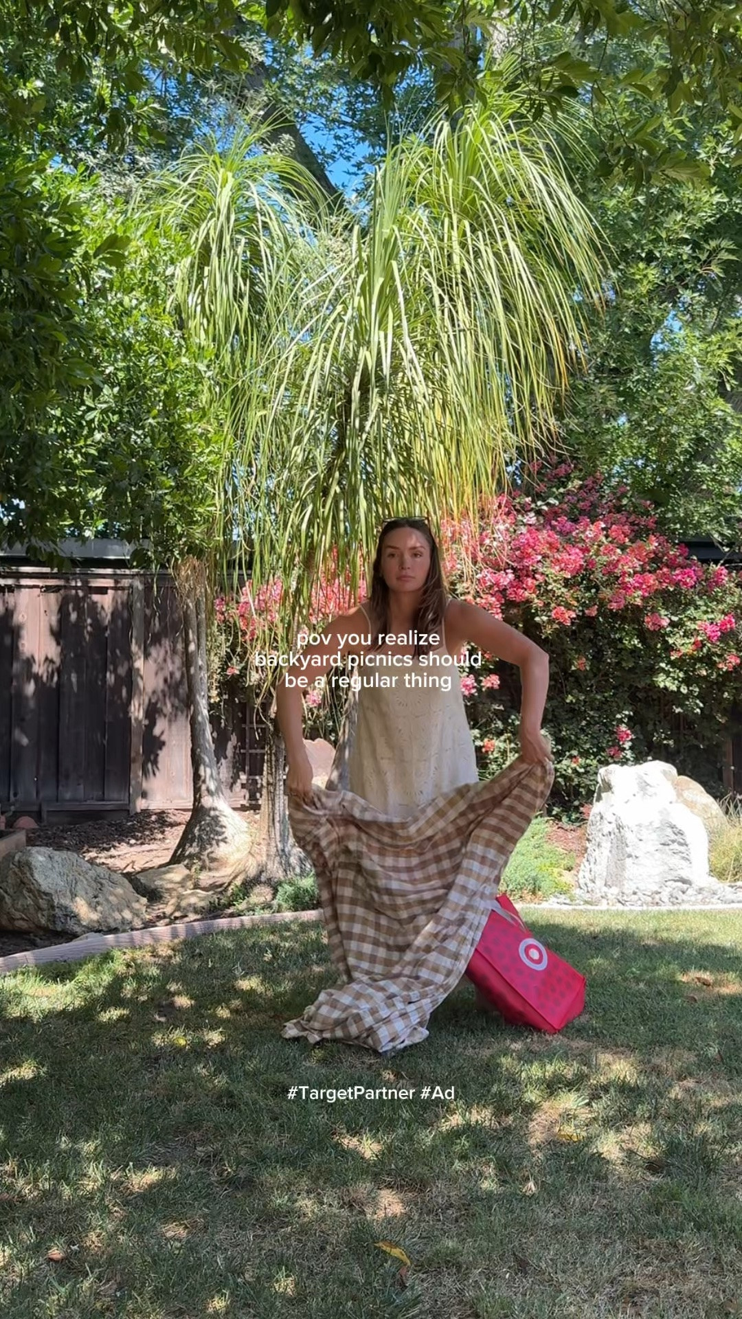 #ad Backyard picnic season = scraped knee season. 
That's why our first aid bag lives wherever we do. Free bag with purchase of 3 eligible @bandaidbrand items, only at @target through 10/3. Linked in my LTK! @bandaidbrand
#TargetPartner #BANDAIDBrandPartner #firstaidkit @Shop.LTK #liketkit