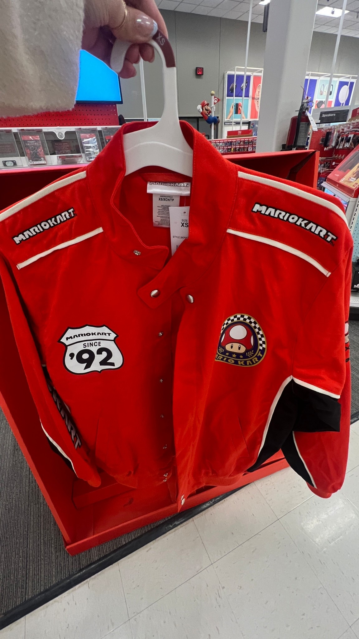 Mario Kart Canvas Racing Jacket Kids - Red

#LTKHoliday #LTKGiftGuide #LTKKids