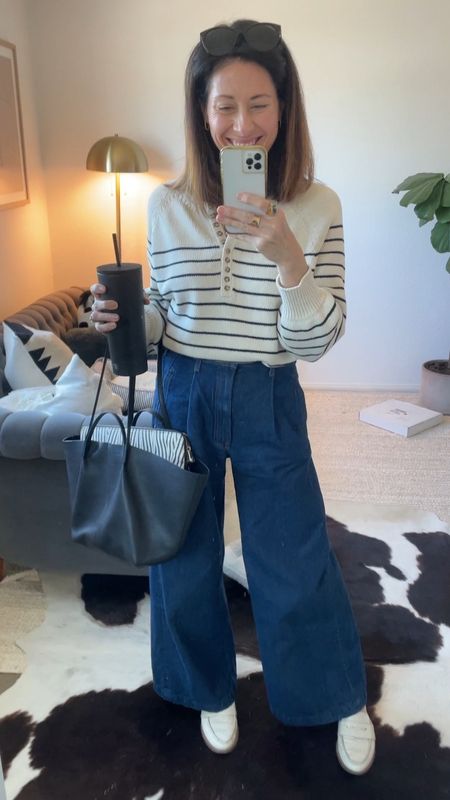 Outfit Planning Session with a client today;
Jeans: wide leg jeans from Snacks by Mother 
Sweater 100% cotton from Sezane 
Shoes - Tash Loafer from
Freda 

Follow my shop @artinthefind on the @shop.LTK app to shop this post and get my exclusive app-only content!

#liketkit #LTKsalealert #LTKSeasonal #LTKstyletip
@shop.ltk
https://liketk.it/42ltN
