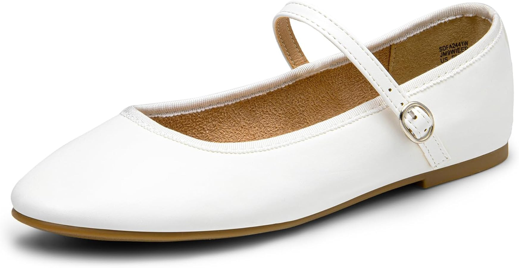 DREAM PAIRS Women's Ballet Flats Mary Jane Shoes，Round Toe Comfortable Dressy Shoes with Buckle... | Amazon (CA)