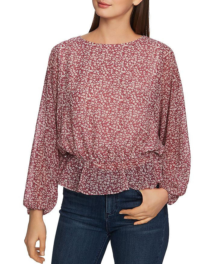 1.STATE Wildflower Print Peplum Top Back to Results -  Women -  Tops - Bloomingdale's | Bloomingdale's (US)