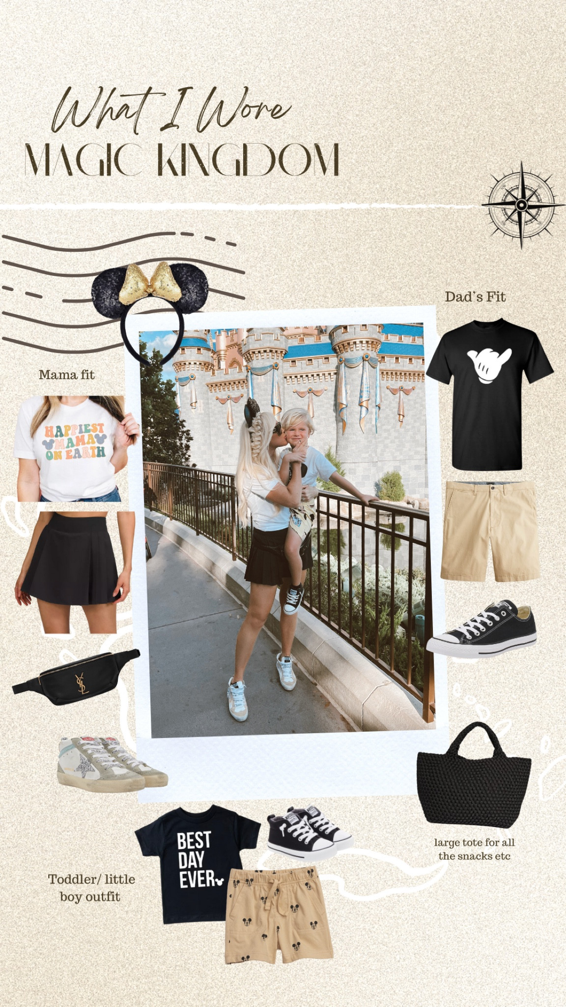 Matching family outfits we wore to Magic Kingdom🏰 #Disneyworld 

#LTKfamily #LTKkids #LTKtravel