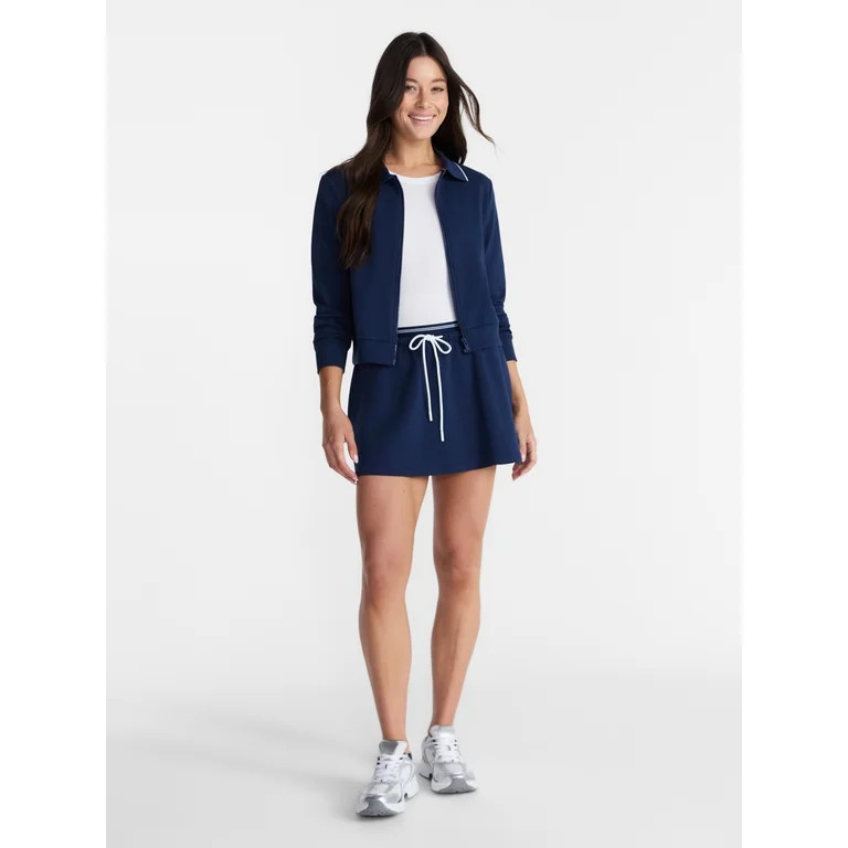 Avia Women's and Women's Plus Pique Knit Skort, Sizes XS-4X | Walmart (US)